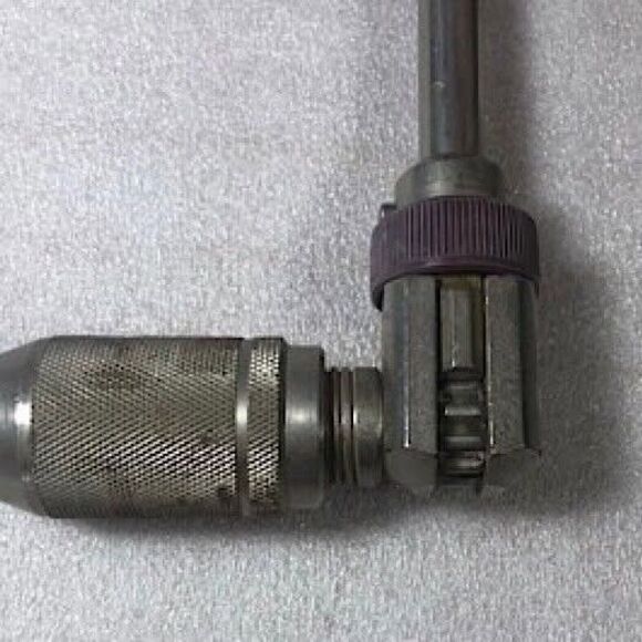 STANLEY 02-945 (945A-10inc) Hand Ratcheting Reversible Bit Brace Drill - Vintage - Picture 6 of 8